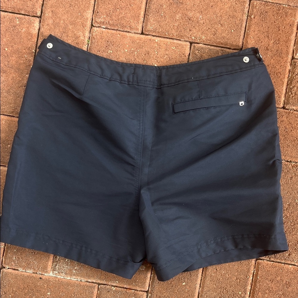 Abercrombie & Fitch Dark Blue Men's Swim Trunks - Picture 4 of 4